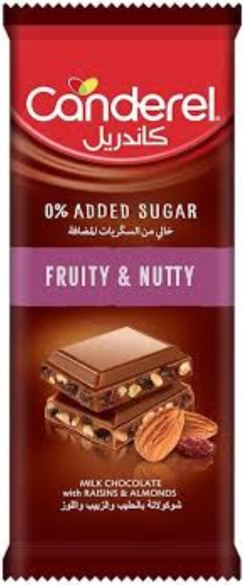 CANDEREL MILK N NUT 100G
